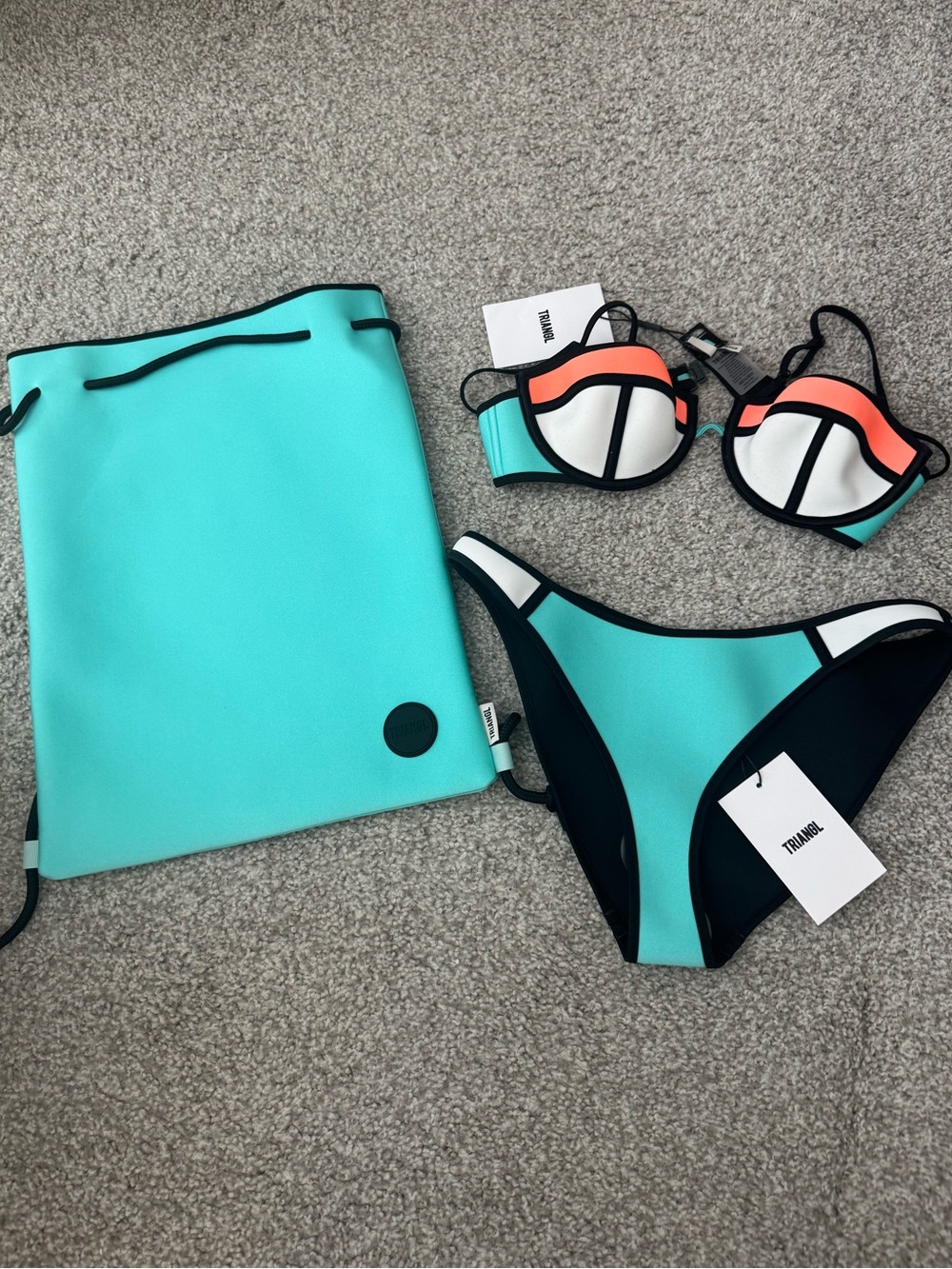 Triangl NEW neoprene bikini- NWT